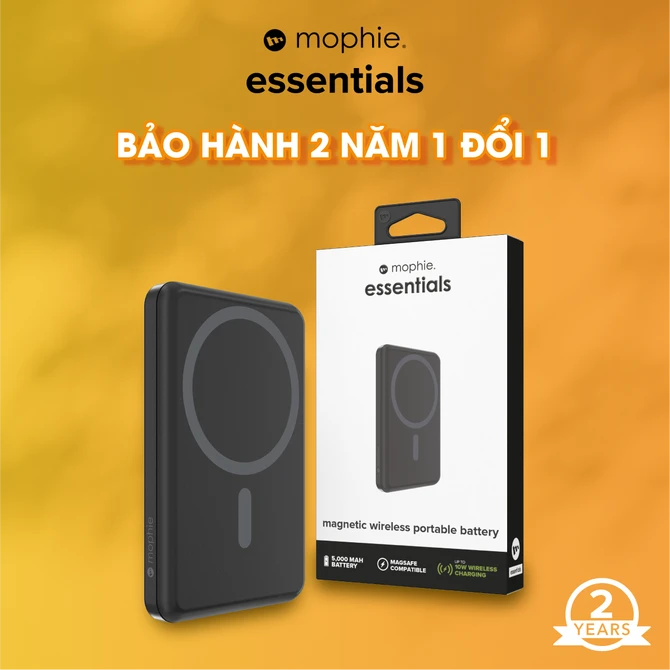 Pin sạc dự phòng Mophie Essentials Snap+ 5.000 mAh