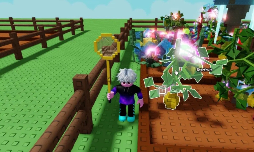 Cách lấy và sử dụng Harvest Tool trong Grow a Garden Roblox