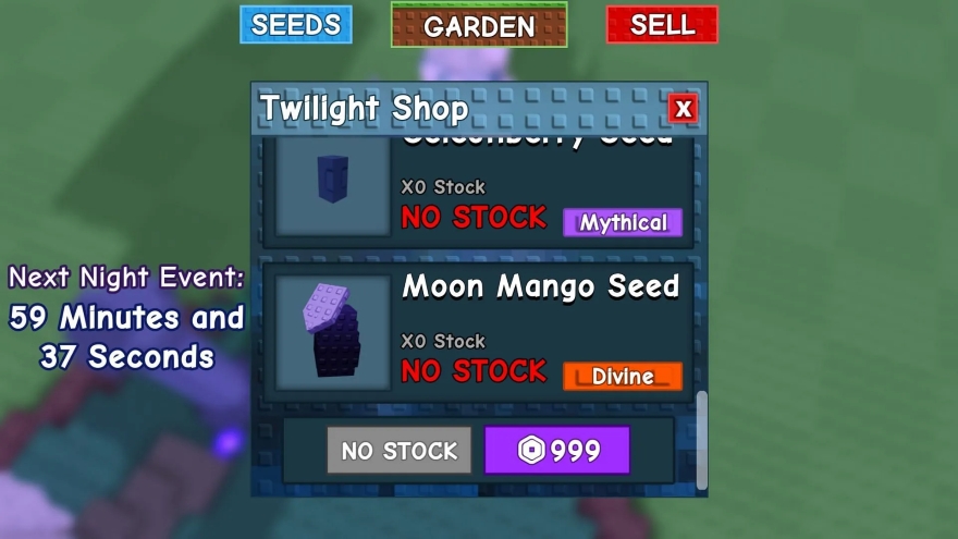 Grow a Garden Moon Mango
