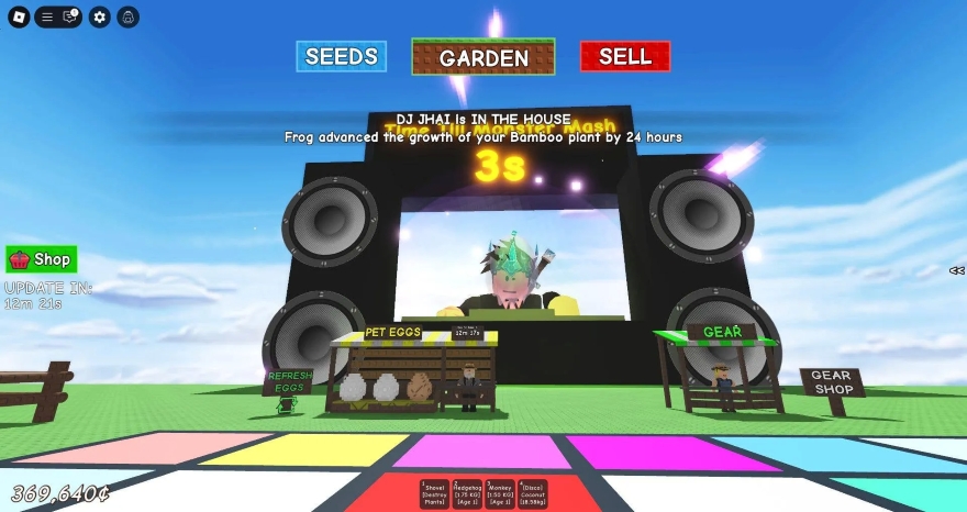 sự kiện Monster Mash trong Grow a Garden