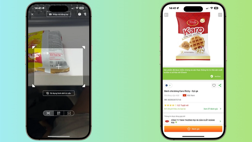 Cách dùng app check hàng giả trên điện thoại