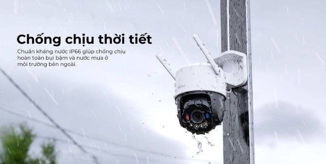 Camera Wifi ngoài trời Xoay 360 Imou IPC-K7FP-3H0WE (Cruiser SC 3MP)