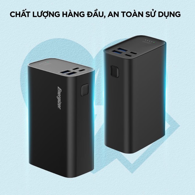 Pin sạc dự phòng Energizer PD65W 27.000 mAh/3.7V Li-Polymer - XP27001PD