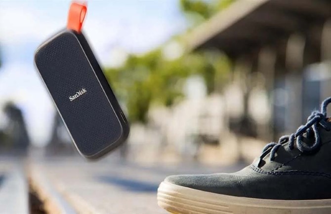 Ổ cứng di động SSD Sandisk Portable 1TB E30 800MB/s ‎(SDSSDE30-1T00-G26)