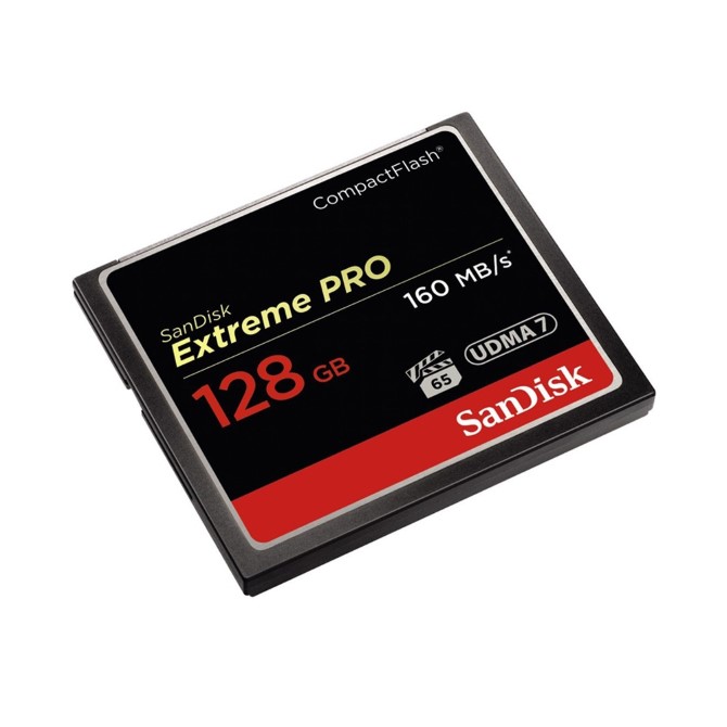 Thẻ nhớ CompactFlash (CF) SanDisk Extreme Pro 128GB 1067X upto 160MB/s (SDCFXPS-128G-X46)