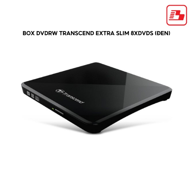 Box DVDRW Transcend Extra Slim (8XDVDS)