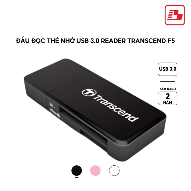 Đầu đọc thẻ nhớ USB 3.0 Reader Transcend (TS-RDF5K)