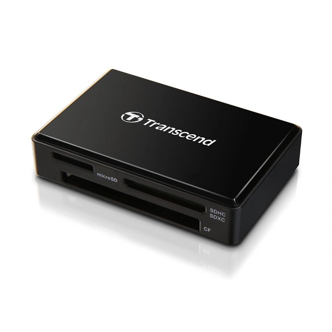 Đầu đọc thẻ nhớ USB 3.1 / 3.0 all-in-1 Reader Transcend F8 (TS-RDF8K2)