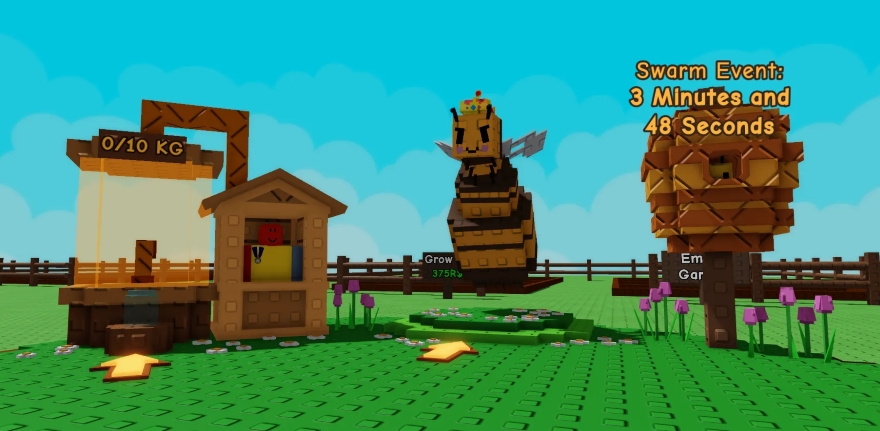 Grow a Garden Thú cưng mới trong bản cập nhật  Bizzy Bees