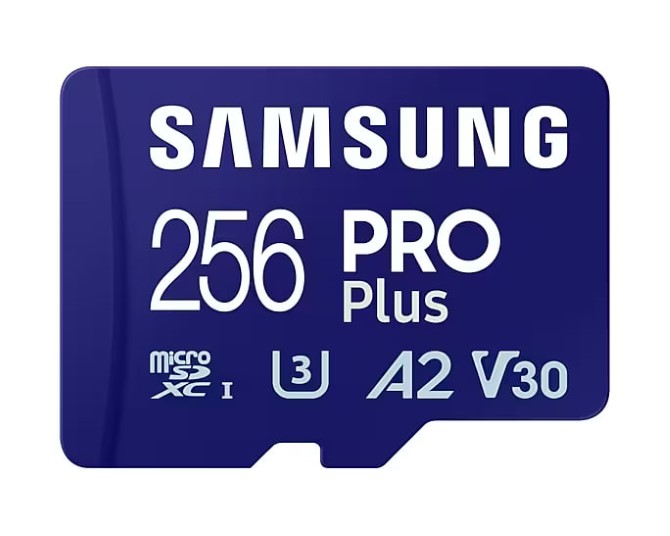Thẻ nhớ microSD Samsung Pro Plus UHS-I kèm đầu đọc 3.0 256GB upto 180MB/s (MB-MD256SB/WW)