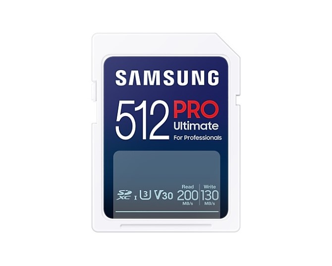 Thẻ nhớ SDXC Samsung PRO Ultimate UHS-I 512GB 200MB/s (MB-SY512S/WW)