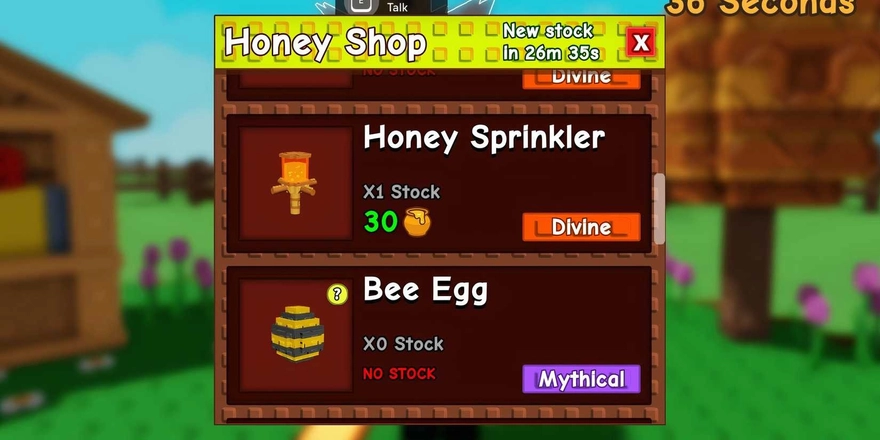 Grow A Garden: Cách sở hữu Honey Sprinkler