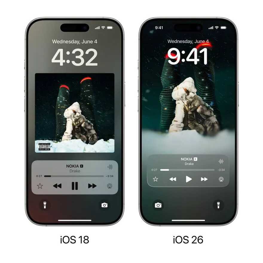 iOS 26 nâng cấp giao diện âm nhạc trên iPhone ra sao?