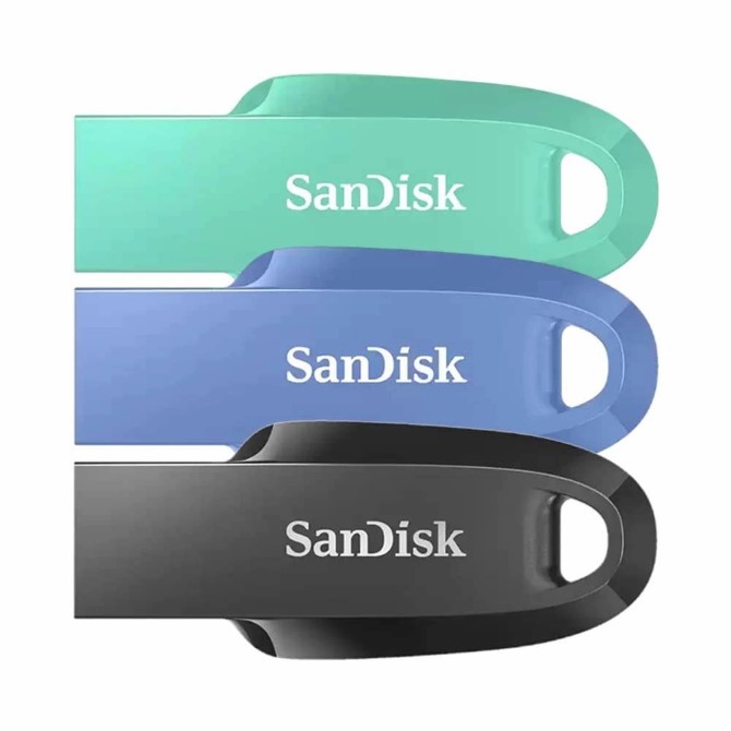 USB 3.2 Gen 1 Sandisk Ultra Curve SDCZ550 64GB 100MB/s (SDCZ550-064G-G46)