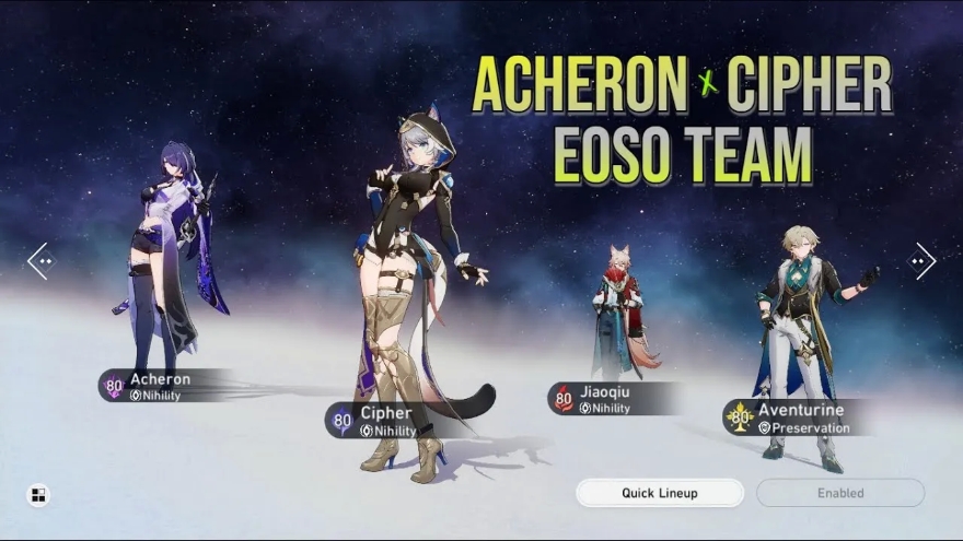 hướng dẫn build cipher HSR