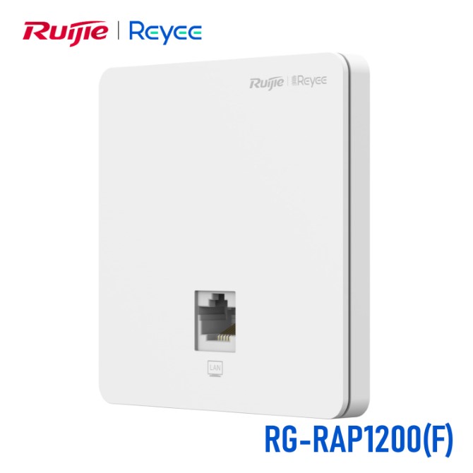 Bộ phát Wifi gắn âm tường RUIJIE REYEE RG-RAP1200(F)