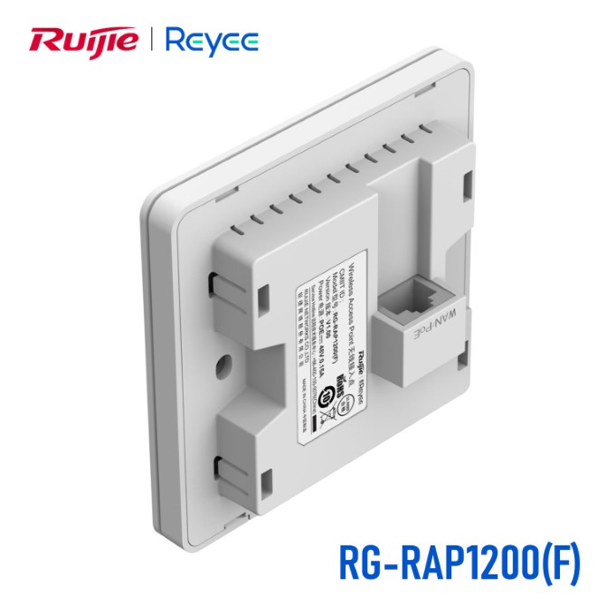 Bộ phát Wifi gắn âm tường RUIJIE REYEE RG-RAP1200(F)