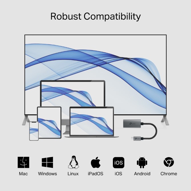 Hub chuyển đổi USB Type-C sang HDMI TP-Link