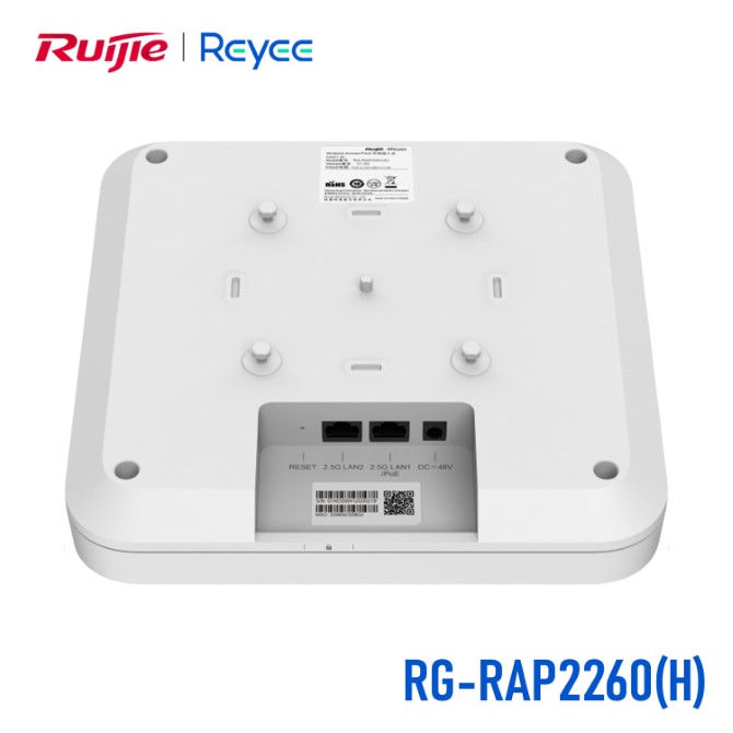 Bộ phát WiFi 6 Ruijie Reyee RG-RAP2260(H)