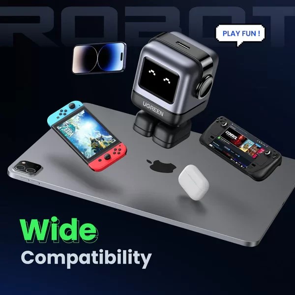 Cốc sạc nhanh 30W RoboGaN Mini Ugreen CD359