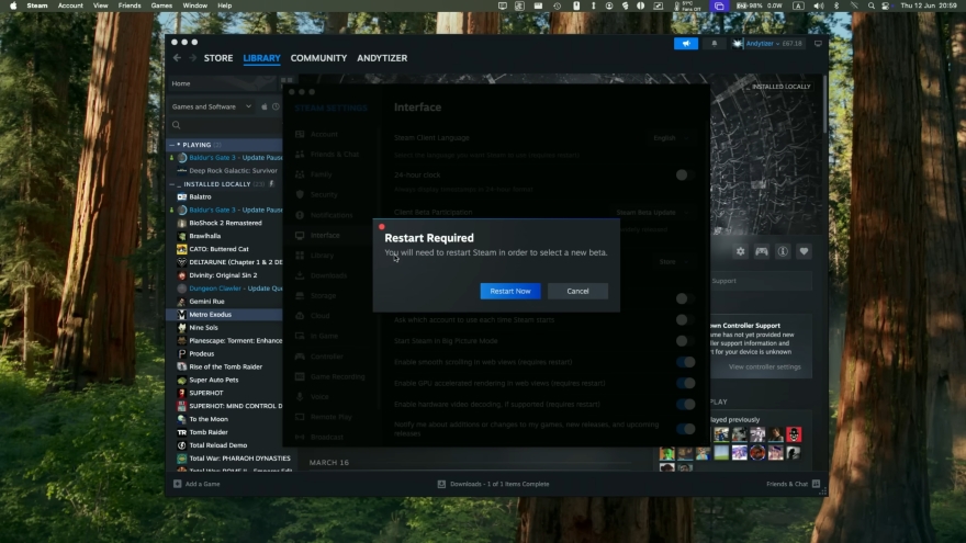 Steam tối ưu cho chip Apple Silicon