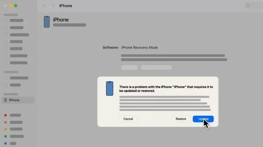 Khắc phục lỗi iPhone nhấp nháy logo Apple liên tục