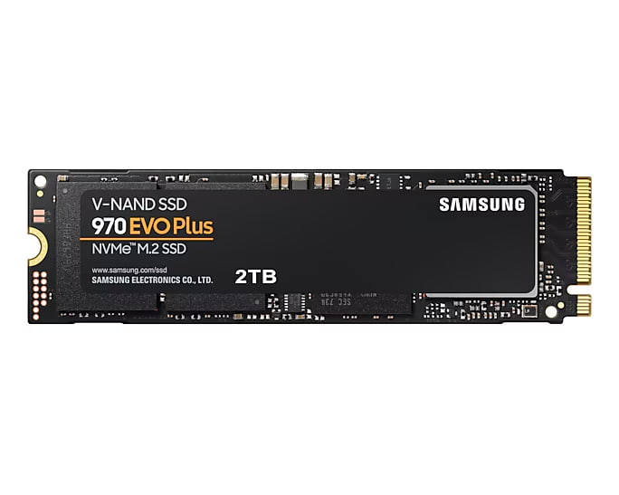 Ổ cứng SSD gắn trong Samsung 970 EVO PLUS 2TB PCIe NVMe V-NAND M.2 2280upto 3500MB/s (MZ-V7S2T0BW)