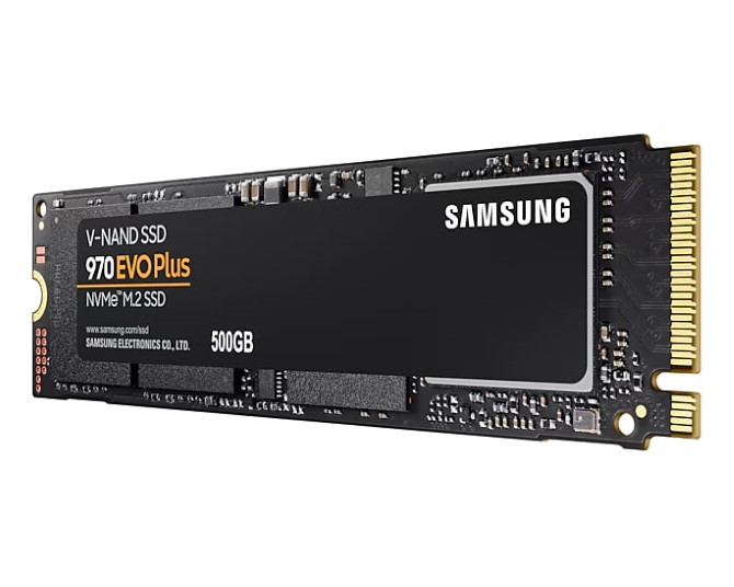 Ổ cứng SSD gắn trong Samsung 970 EVO PLUS 500GB PCIe NVMe V-NAND M.2 2280 upto 3500MB/s (MZ-V7S500BW)