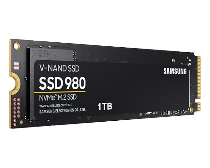 Ổ cứng SSD gắn trong Samsung 980 1TB PCIe NVMe V-NAND M.2 2280 upto 3500MB/s (MZ-V8V1T0BW)