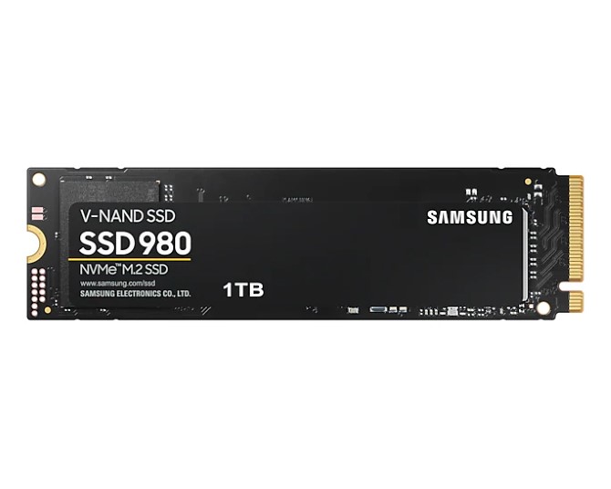 Ổ cứng SSD gắn trong Samsung 980 1TB PCIe NVMe V-NAND M.2 2280 upto 3500MB/s (MZ-V8V1T0BW)