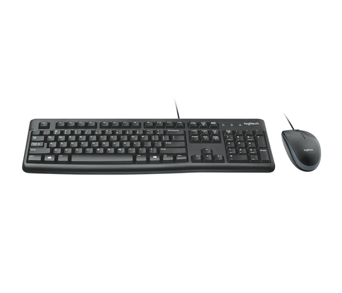 Bộ bàn phím và chuột có dây Logitech MK120