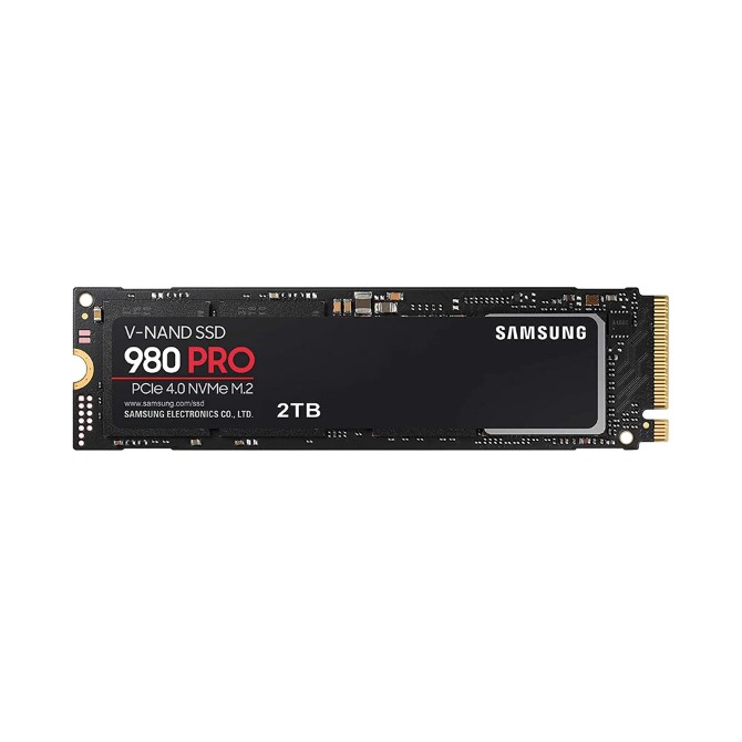 Ổ cứng SSD gắn trong Samsung 980 PRO 2TB PCIe Gen 4.0 x4 NVMe V-NAND M.2 2280 upto 7000MB/s (MZ-V8P2T0BW)