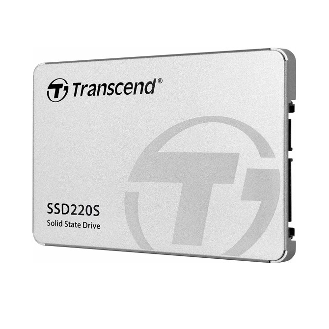 Ổ cứng SSD gắn trong Transcend SSD220S 120GB 2.5 inch SATA III upto 550MB/s (TS120GSSD220S)