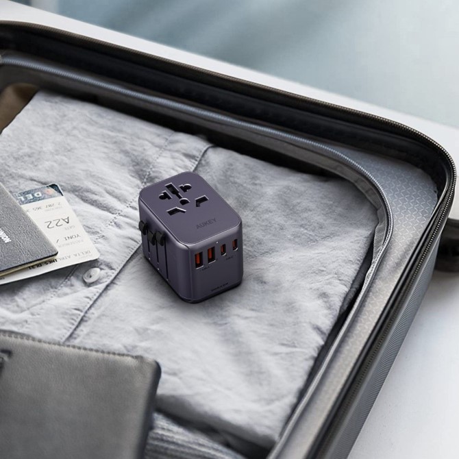 Sạc đa năng Aukey PD35W nhiều cổng Travel Mate PA-TA07A