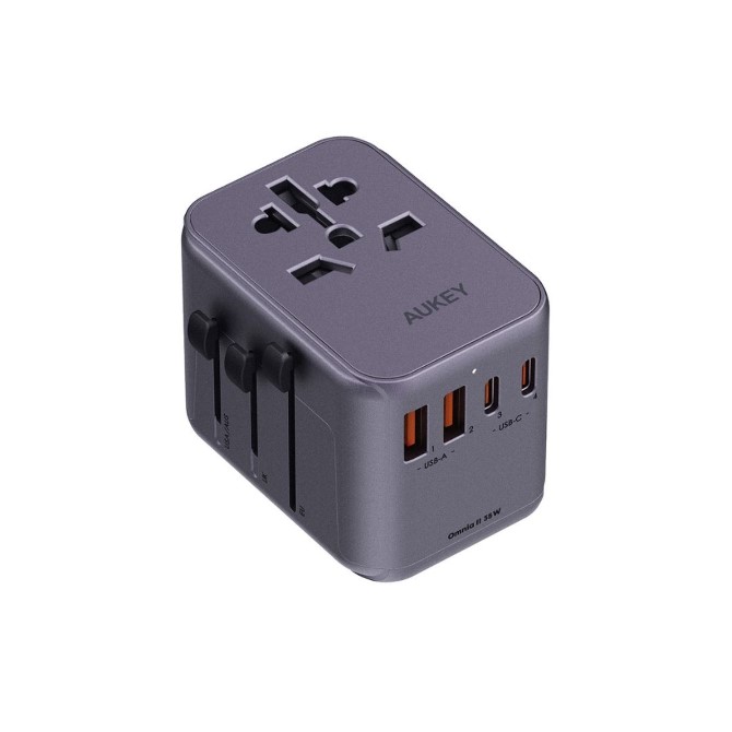 Sạc đa năng Aukey PD35W nhiều cổng Travel Mate PA-TA07A