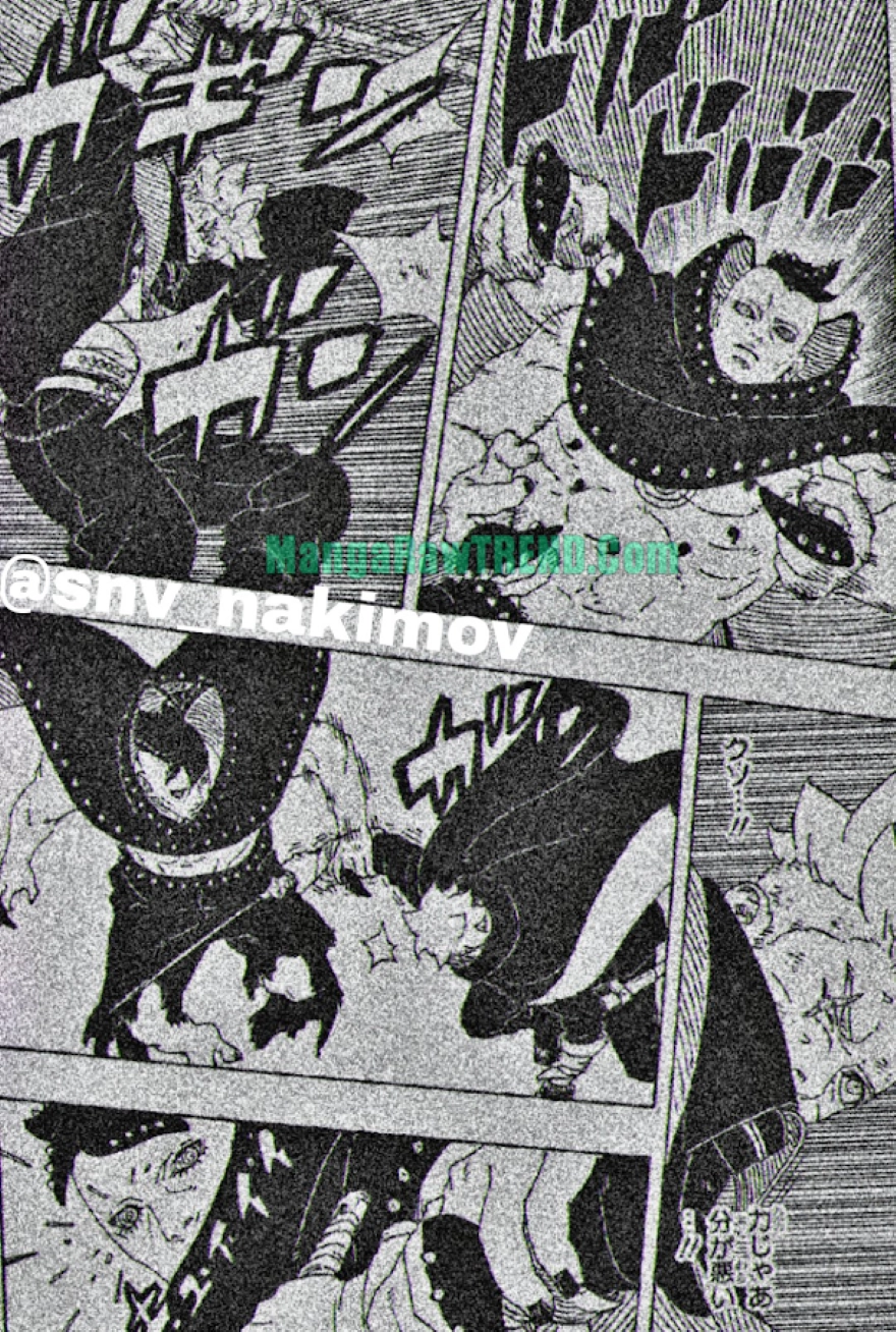 Spoiler Boruto chap 103