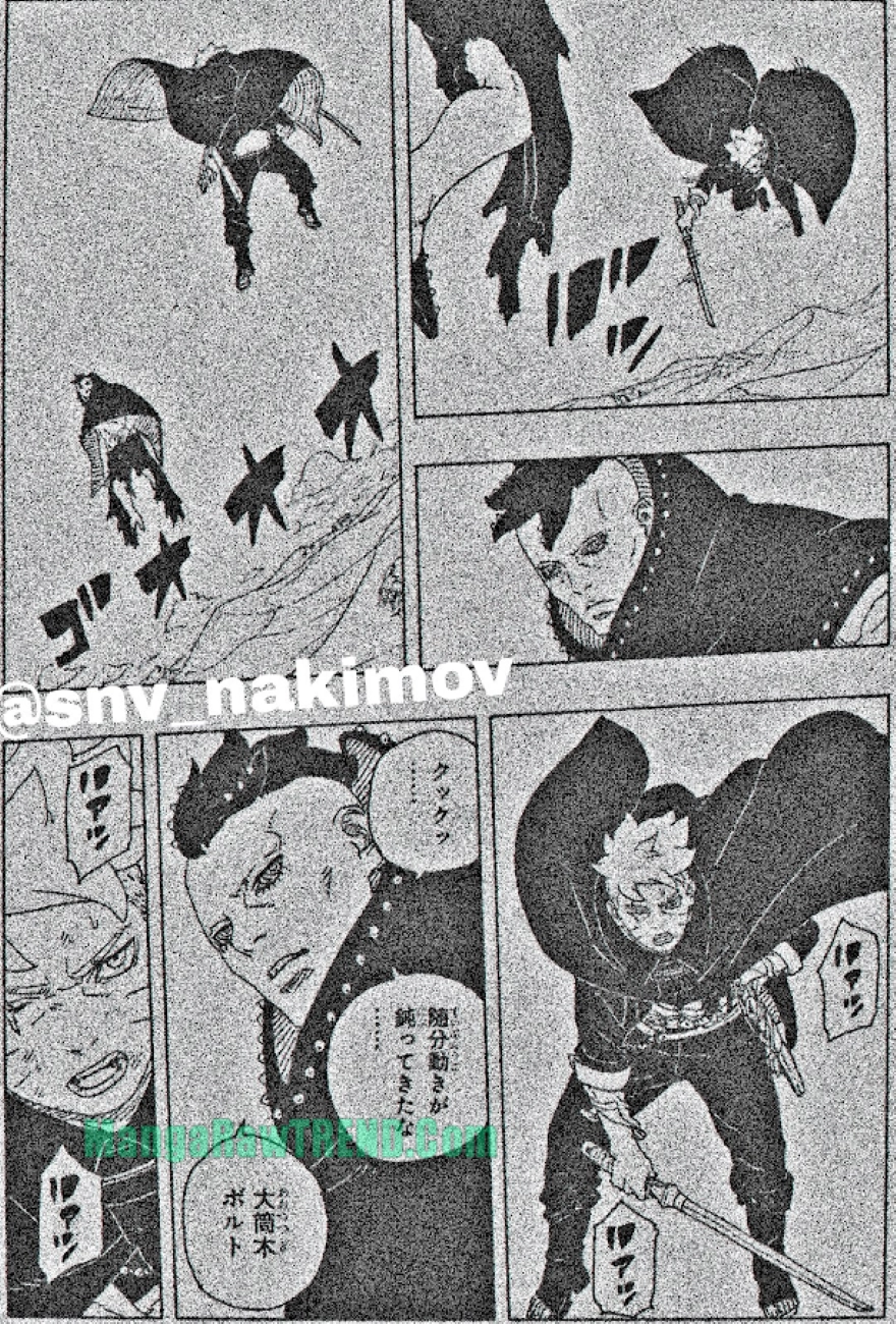 Spoiler Boruto chap 103