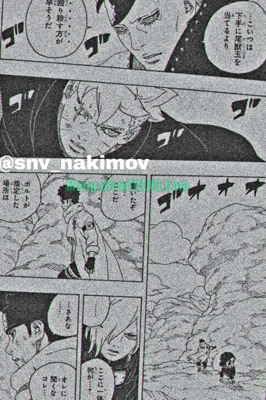 Spoiler Boruto chap 103