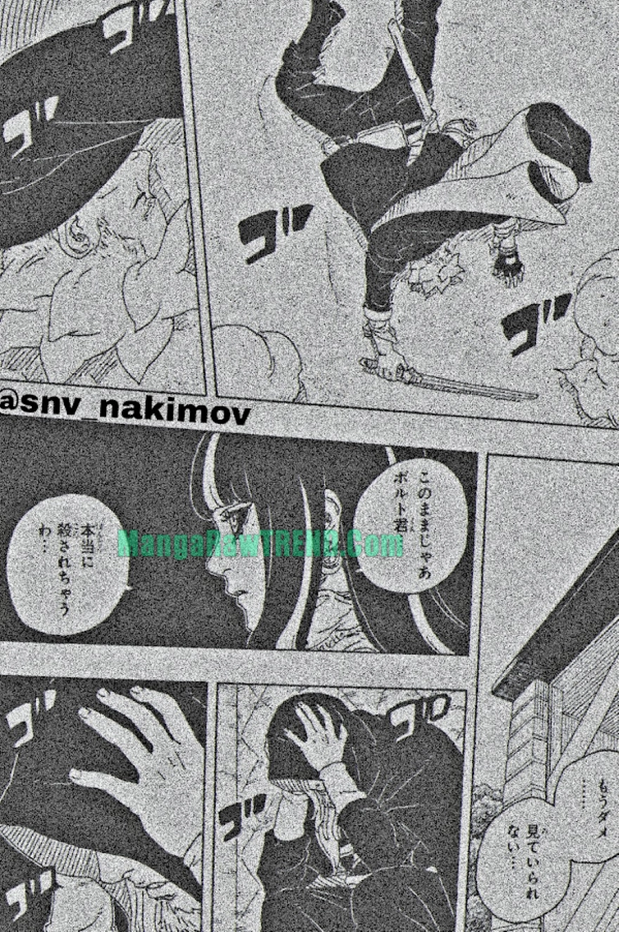 Spoiler Boruto chap 103