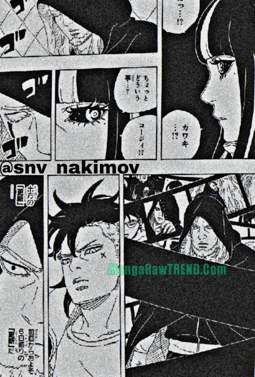 Spoiler Boruto chap 103