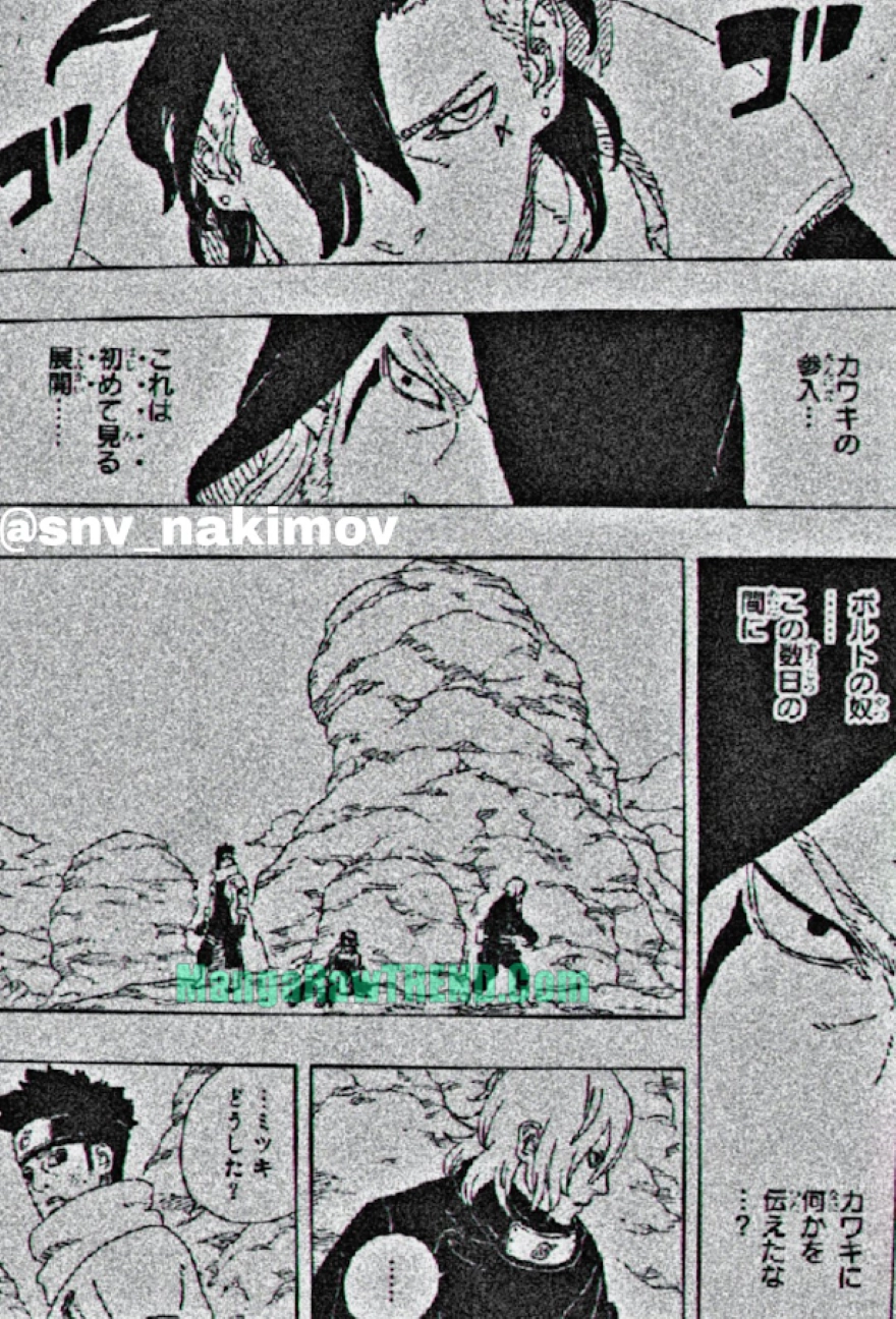 Spoiler Boruto chap 103
