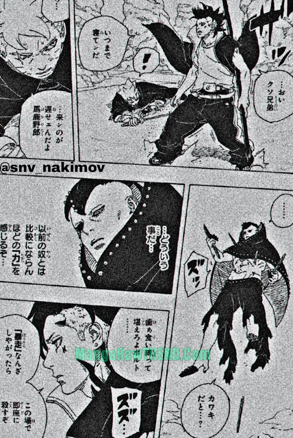 Spoiler Boruto chap 103