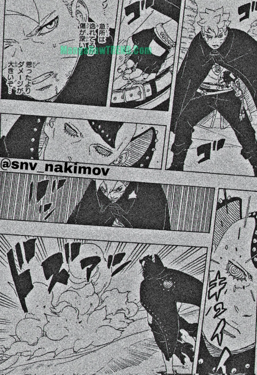 Spoiler Boruto chap 103