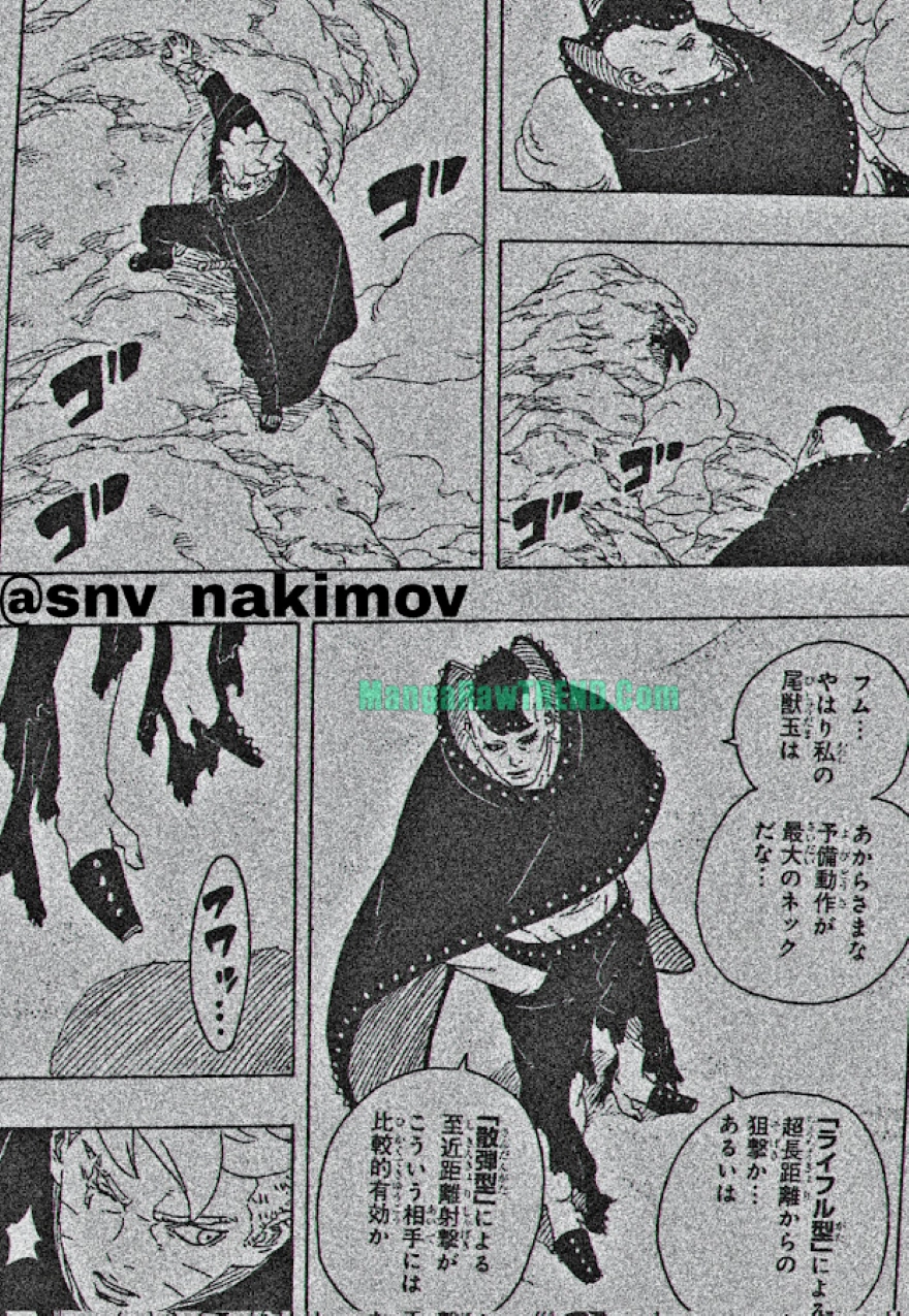 Spoiler Boruto chap 103