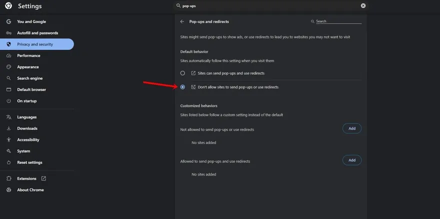 Cách chặn quảng cáo Google Chrome trên máy tính