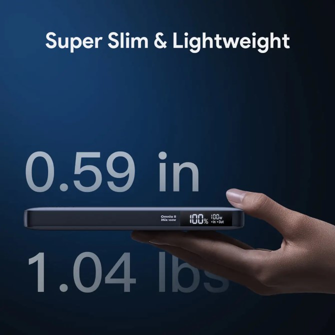 Pin sạc dự phòng Aukey 20.000 mAh sạc nhanh 100W & Type-C PD 3.0 Sprint X