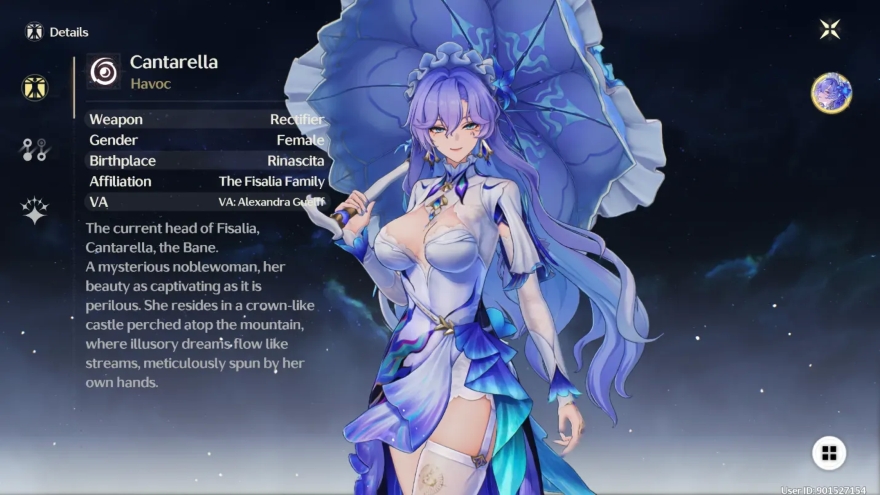 bộ kỹ năng của Phrolova Wuthering Waves