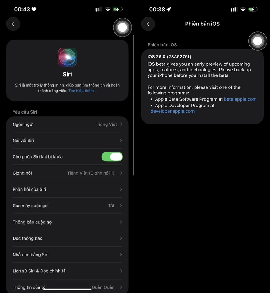 iOS 26 Beta 2: Giao diện Liquid Glass đổi mới ra sao?