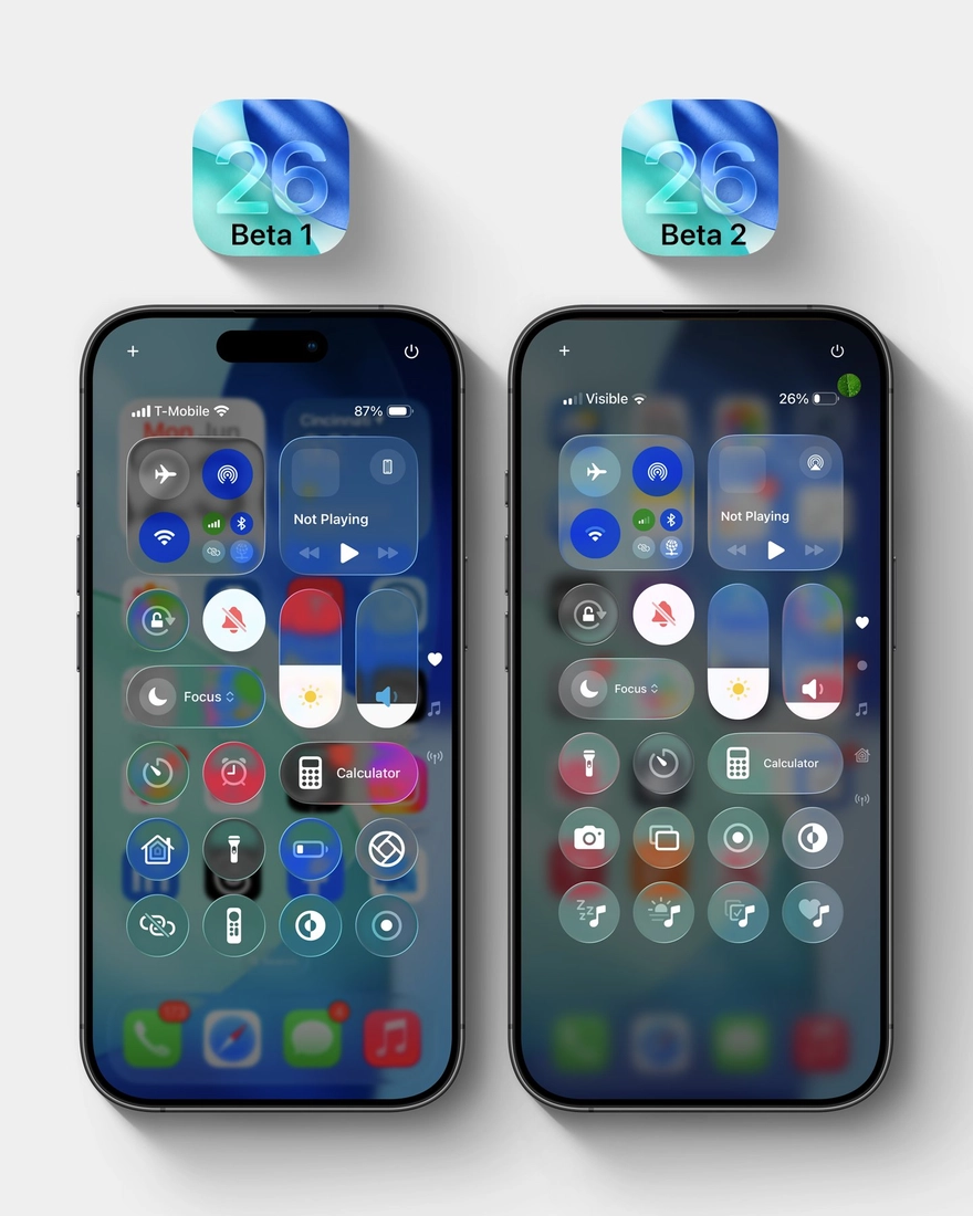 iOS 26 Beta 2: Giao diện Liquid Glass đổi mới ra sao?