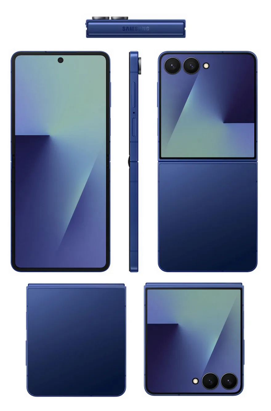 Lộ diện hình ảnh Galaxy Z Flip7 và Flip7 FE: Màu sắc nổi bật